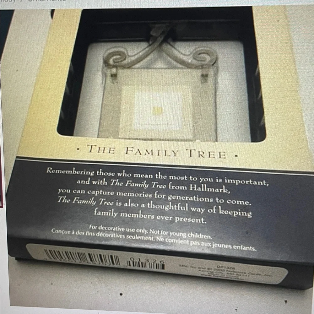 HALLMARK Generations Tree Ornament Picture ornament